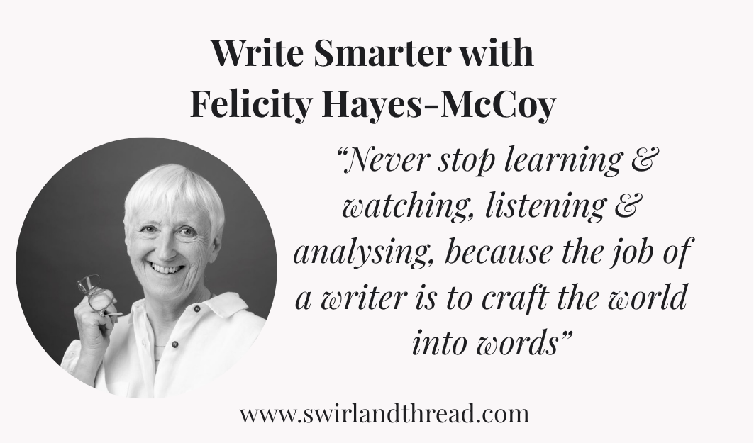 Headshot of Felicity Hayes-McCoy with quote
