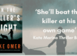 Feature image for In The Killer's Sight, a novel by Mike Omer displaying the book cover and the quote 'She’ll beat this killer at his own game’